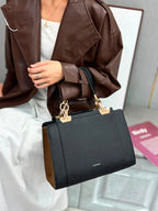 Chrisroby black handbag lifestyle shot