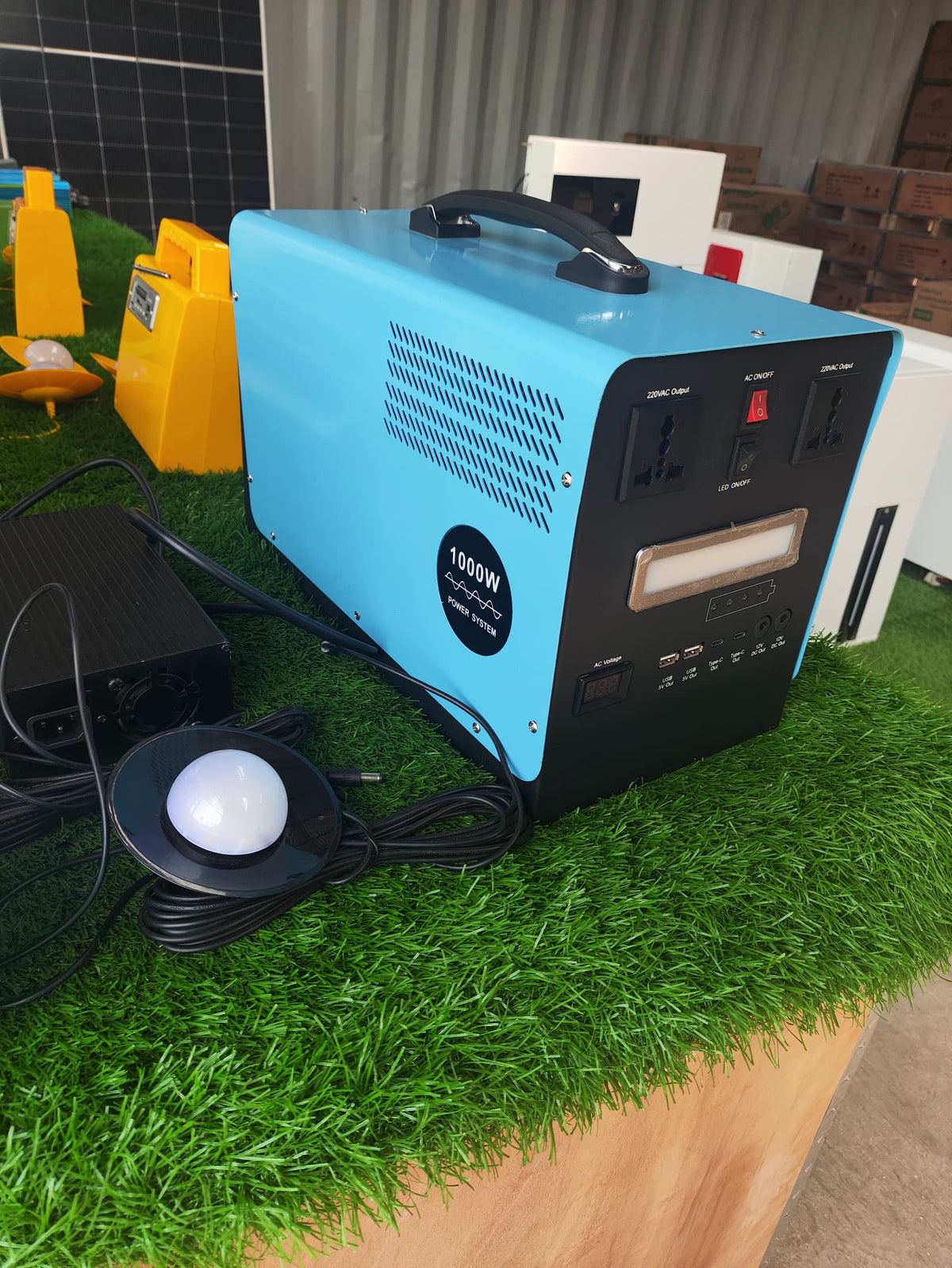 1000W Solar Power System with AC Output