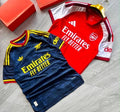 Arsenal Home & Away Jersey 2025/26 - Red Home and Navy Away