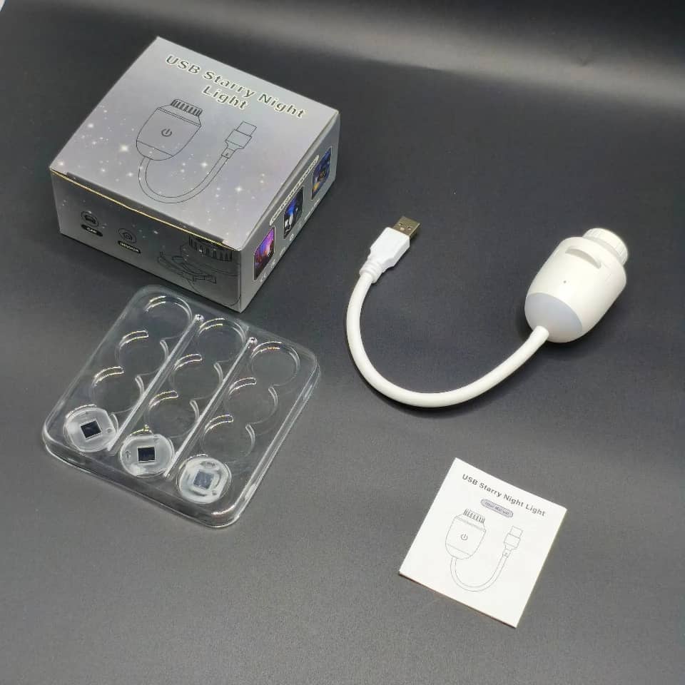 USB Starry Night Light product contents