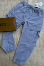 Steel Blue Cargo Jogger Pants - Original