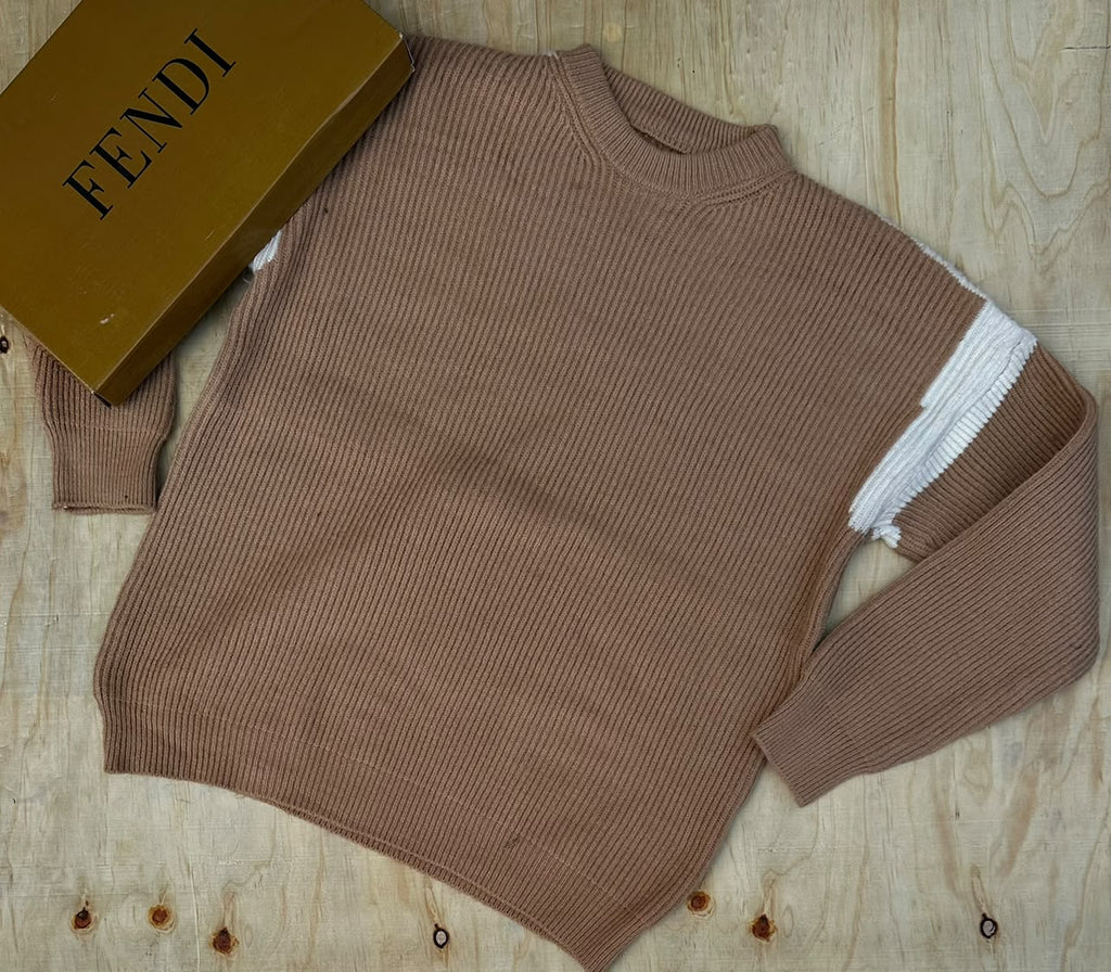 Men's Emerald Green Cable Knit Sweater