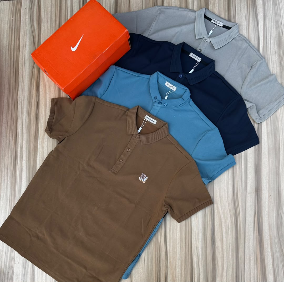 HandSome Type Men's Solid Polo Shirt - 4 colors