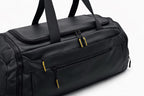 Black Gym & Travel Duffle Bag with Shoe Compartment