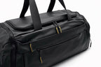 Black Gym & Travel Duffle Bag with Shoe Compartment