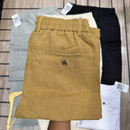 Men’s Elastic-Waist Drawstring Trousers – Each color
