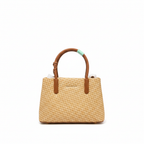 Beige Woven Bag