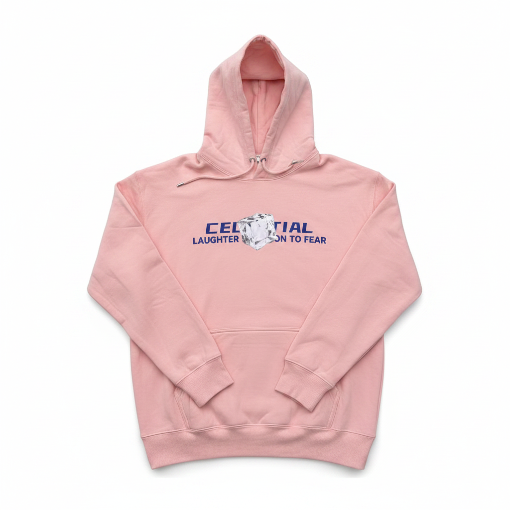 Celestial Graphic Hoodie — Pink