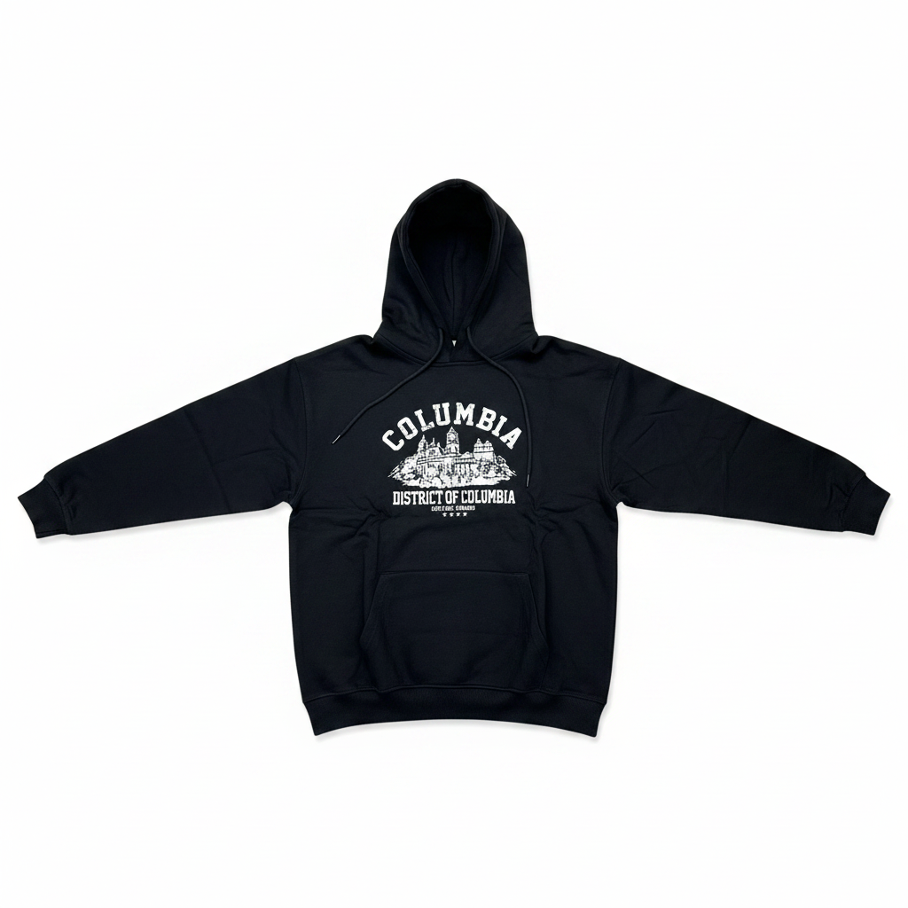 Columbia Graphic Hoodie — Black