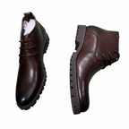 Dark Brown Chukka Boots – White Background