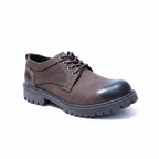 Dark Brown Derby Shoes – White Background