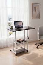 Dark Laptop Desk - Lifestyle In Use