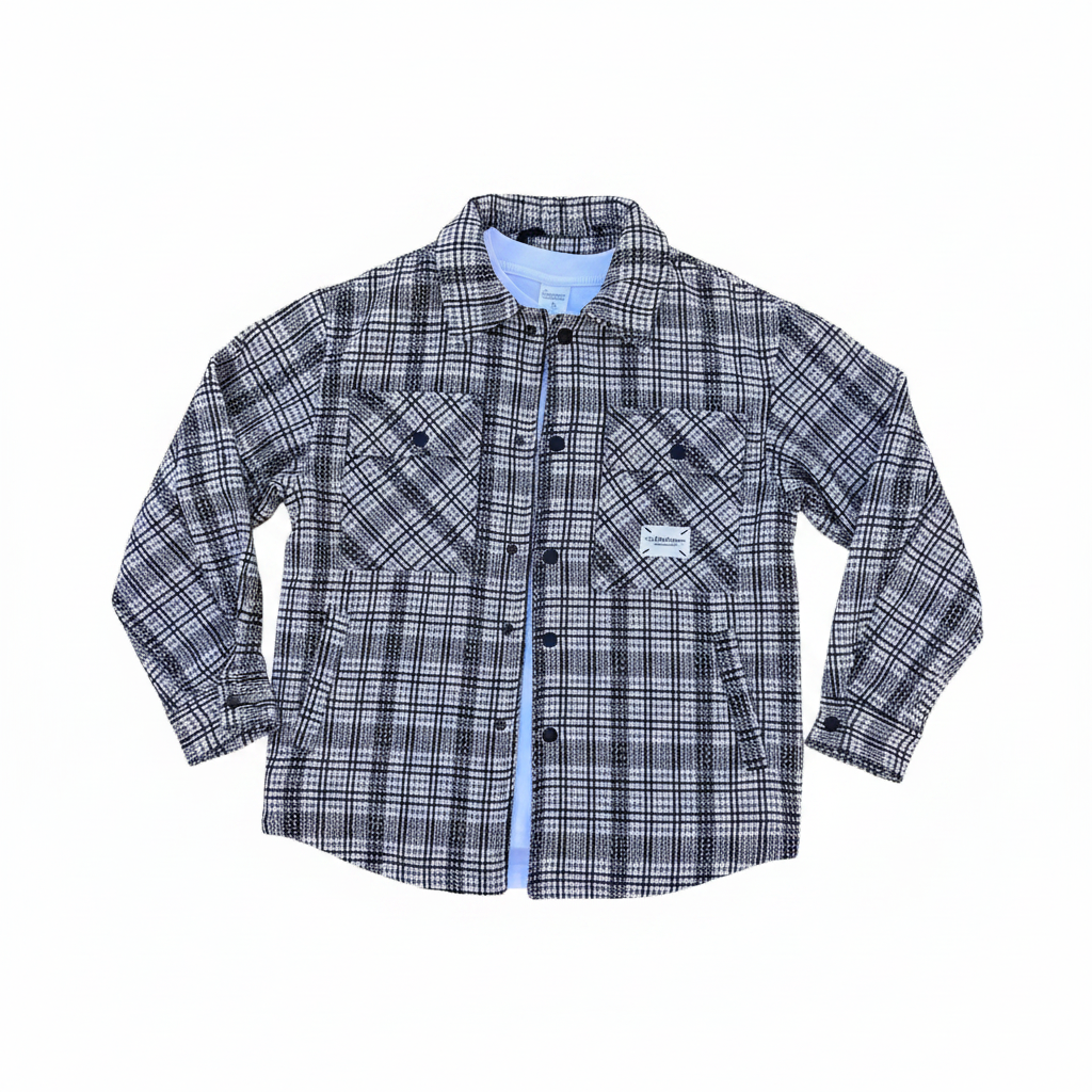 Fendi Glen Plaid Jacket – White Background