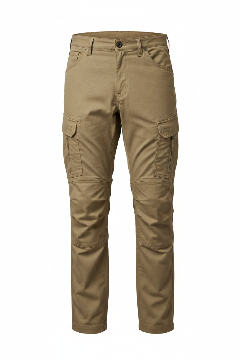 Men's Tactical Cargo Pants - Khaki AI