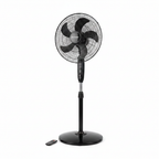 Globalstar GS-4039R stand mist fan in black on white background