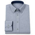 X-Factor Grey Texture Formal Shirt white background