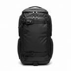 Black Waterproof Travel Gym Bag – Backpack Front View