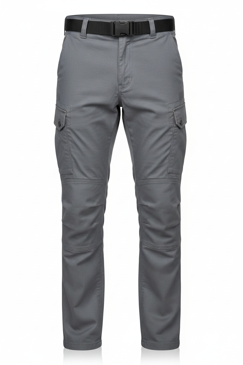 Men's Tactical Cargo Pants - Grey AI