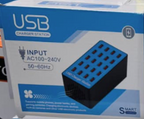 30-Port USB Charger Station – Smart Multi USB Charging Hub