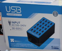 30-Port USB Charger Station – Smart Multi USB Charging Hub