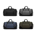 All-Black Duffel Travel Bag - Color Variants
