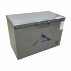 Hisense 400L Chest Freezer Silver Grey - White Background