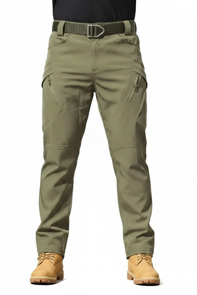 Men's Tactical Cargo Pants - Olive Green AI