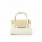 Biankini Mini Top Handle Bag Cream - White Background