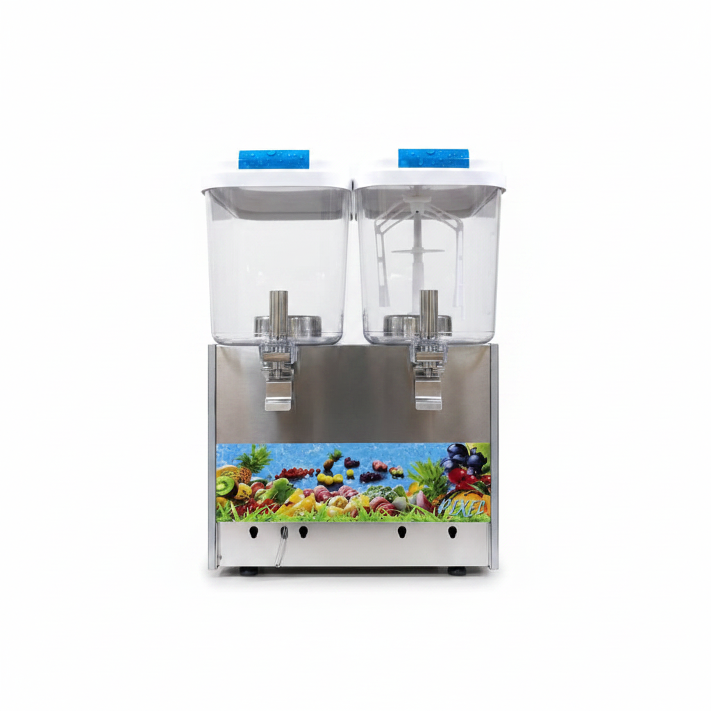 Pixel Double Juice Dispenser - White Background