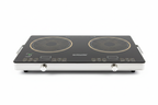 Sonashi Double Burner Infrared Cooktop black