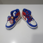 Kids Captain America Sneakers - White Background