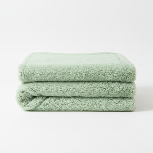 6x6 Soft Blanket - Light Green