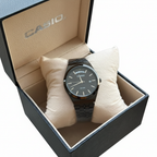 Casio All-Black Watch - In Box White Background