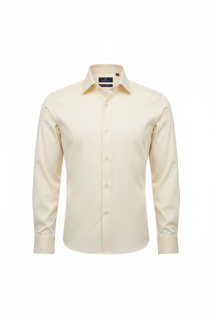 Verso Ceremony Cream Shirt - Full Length