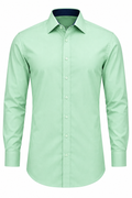 X-Factor Mint Green Formal Shirt mannequin