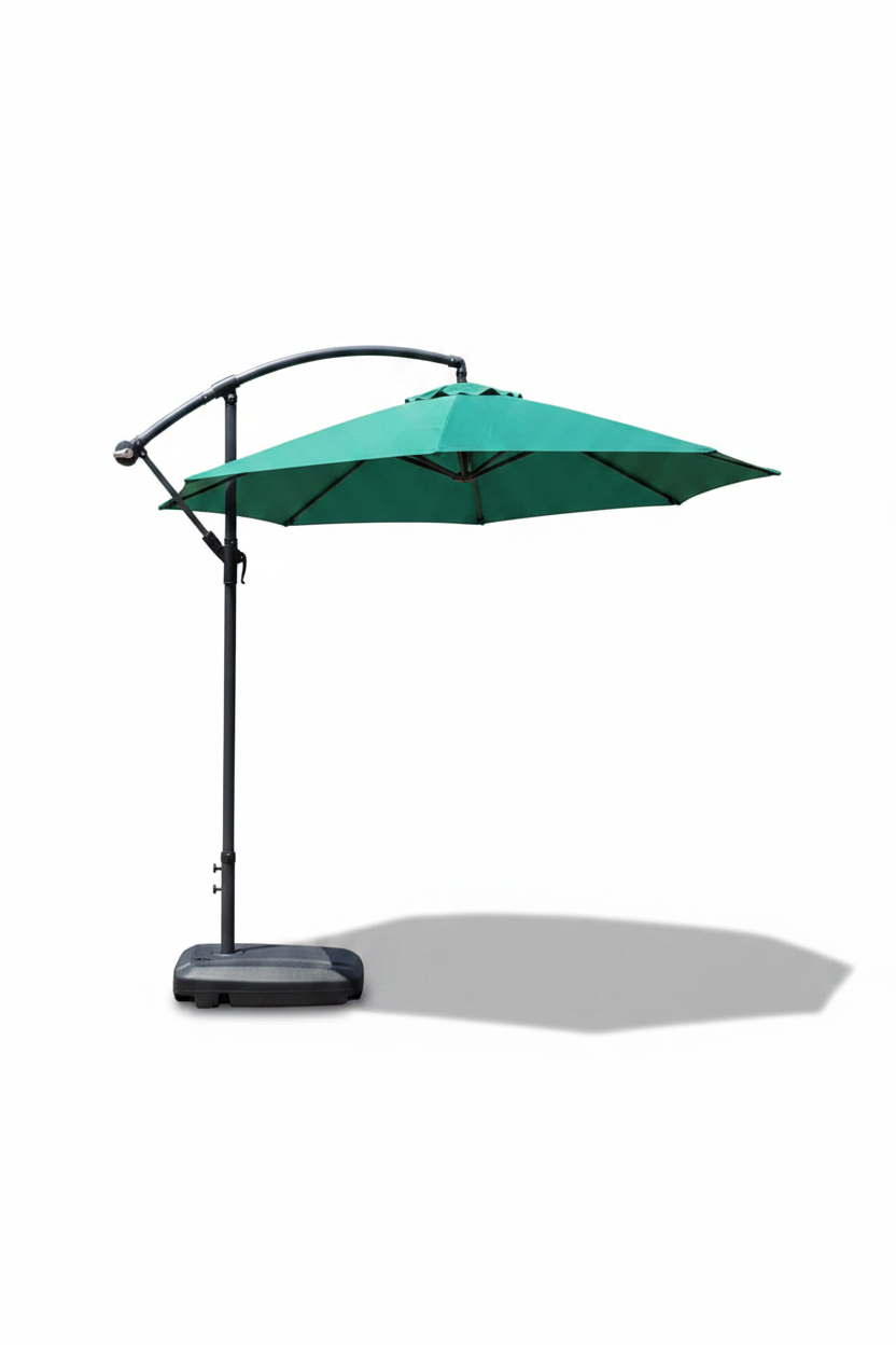 Adjustable Green Outdoor Umbrella 2.5M - AI Image