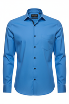 Monza Italy Sky Blue Shirt - Full Length