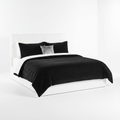 Black Velvet 4pc Duvet Set 5x6
