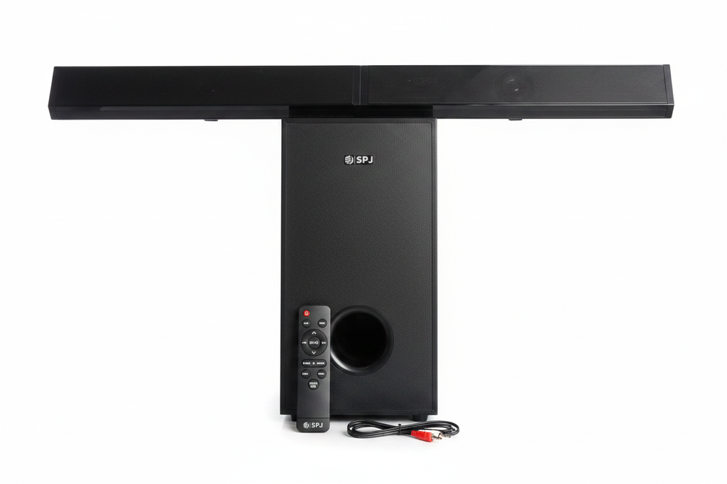 SPJ Soundbar with Subwoofer and Remote Control