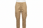 Men's Tan Cargo Pants – white background product shot