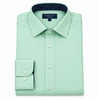 X-Factor Mint Green Formal Shirt white background