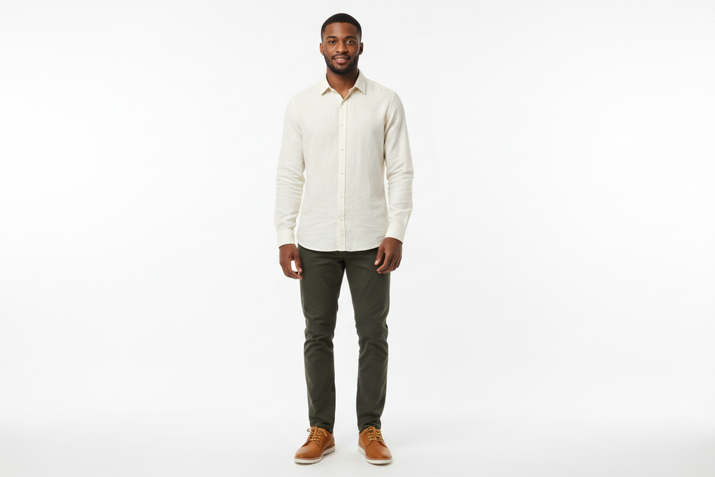 Men's Timberland Wheat Leather Low-Top Shoes lifestyle shot