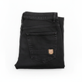 Black Jeans with Badge - White Background