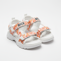 Kids NICE Sport Sandals White - White Background