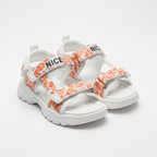 Kids NICE Sport Sandals White - White Background