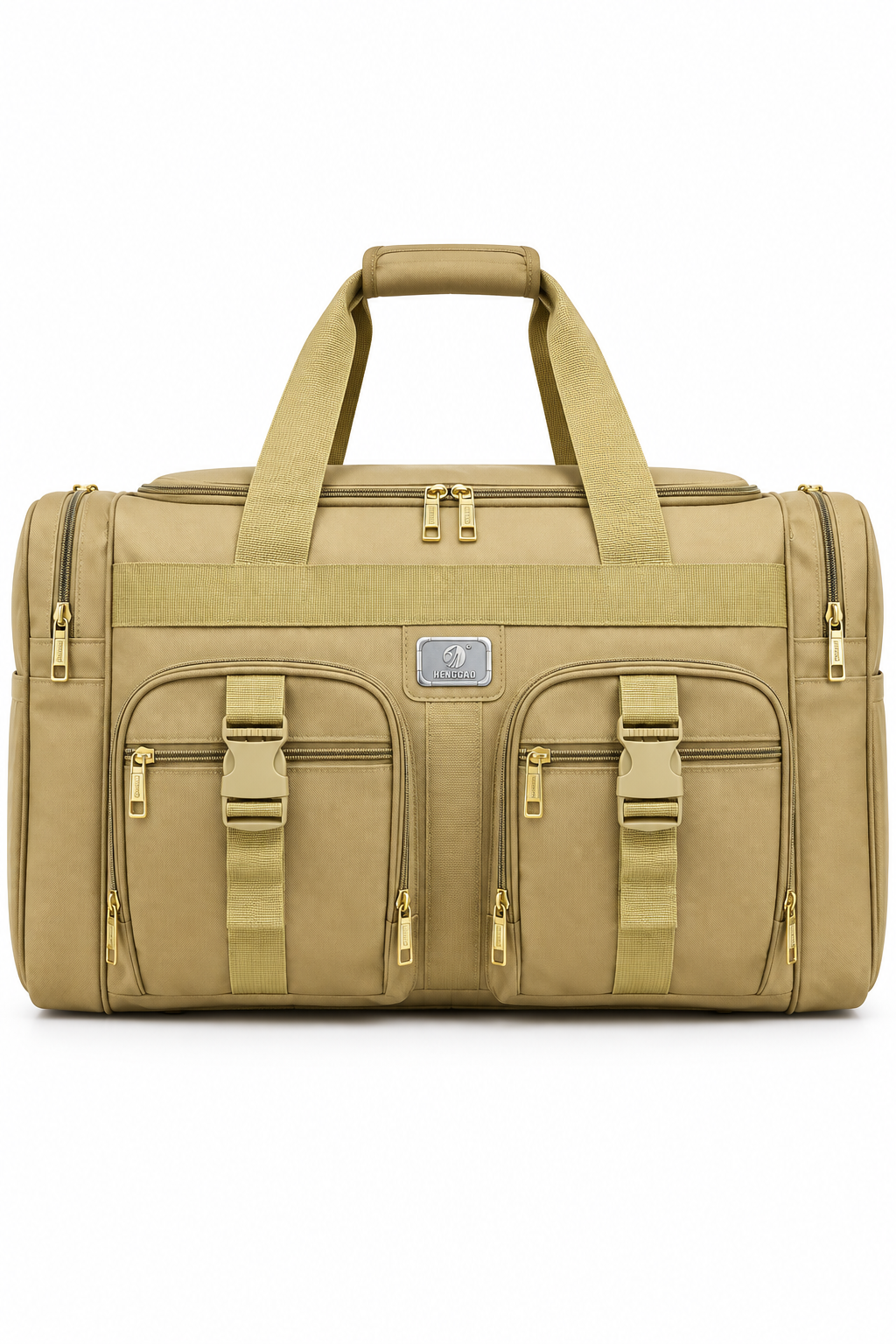 Dengdao duffle bag upright studio shot