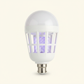 2-in-1 LED mosquito killer bulb B22 - cream background