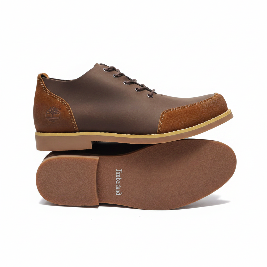 Timberland Oxford Shoes Dark Brown - White Background