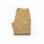 Men's Tan Tactical Cargo Pants - White Background