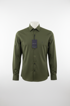 Monza Italy Olive Green Shirt - Full Length